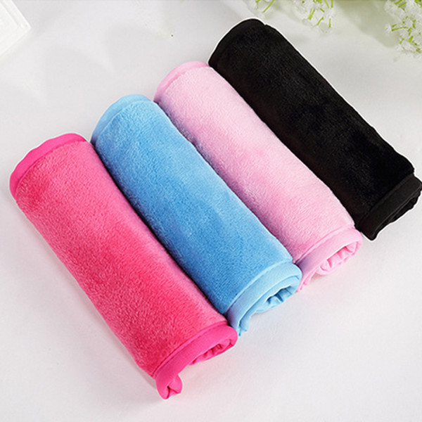 40*17cm Reusable Microfiber Facial Cloth Face Towel Natural Antibacterial Protection Makeup Remover Cleansing Beauty Wash Tools