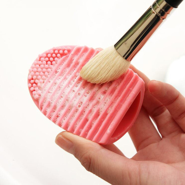 1pcs Silicone Makeup Brush Cleaning Washing Tools Cosmetics Makeup Brushes Scrubber Board Washing Cosmetic Brush Cleaner Tool