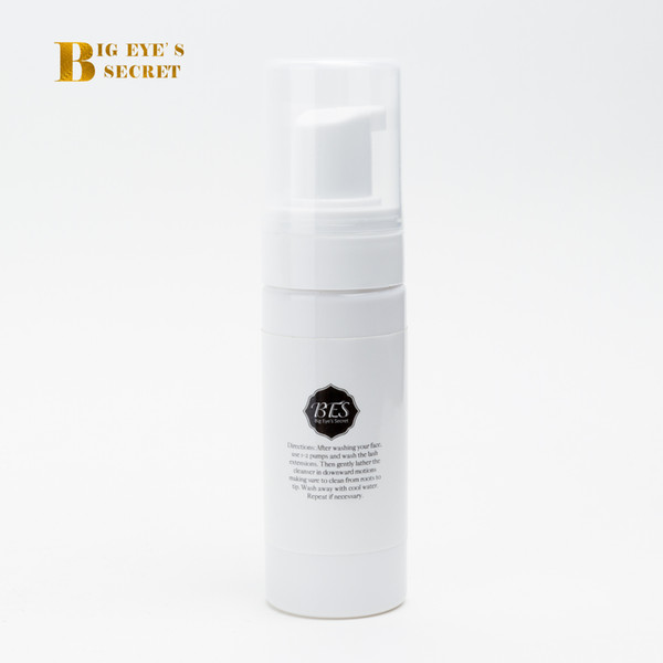 Big Eye Secret Eyelash Cleanser 50ml Sakura Smell Makeup Tools Eyelash Extension Clean Liquid For Lashes Free Shipping