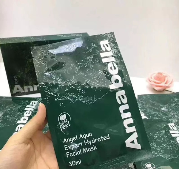 Dropshipping Thailand Annabella Face Mask Angel Aqua Expert Hydrated Facial Mask Seaweed Essence 10 pcs/lot