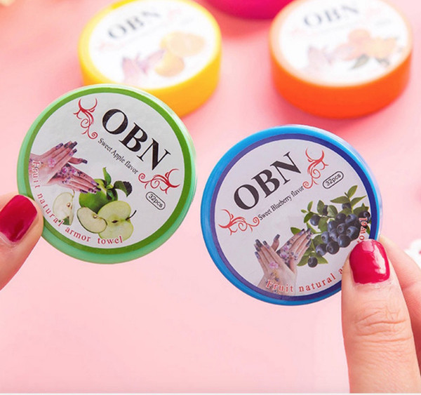 Newest Locia Nail Polish Remover Non-toxic Fruit Flavor Cotton Nail Towel Cleaner UV Gel Nail Polish Remover