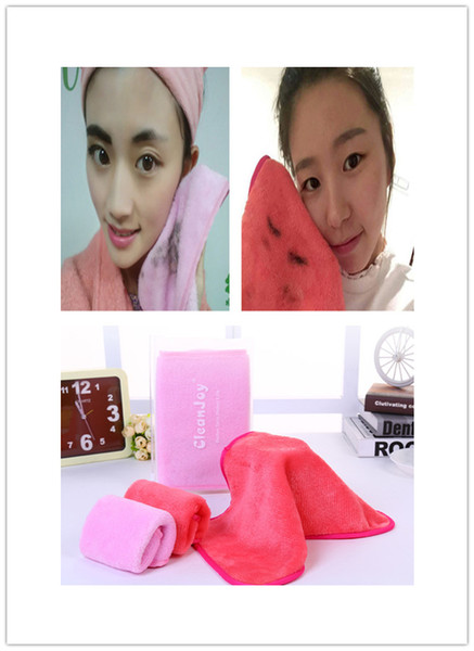 21*38cm Reusable Towel Micro Fiber 3 Colors Makeup Facial Cloth Face Remover Cloth Pads Cleansing Wash Tool Make Up Remover Towel