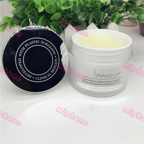 Top quality Makeup Remover bye bye makeup 3-in-1 makeup melting cleansing balm 80g skin- softening serum concentrate 1pcs ePacket shipping