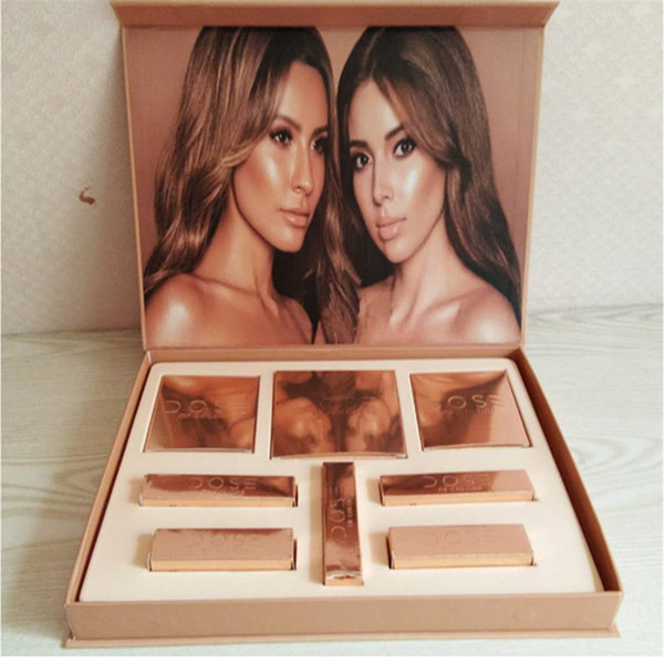 HOT Makeup Kit Dose Of Colors Desi X Katy Set Collection Eyeshadow Palette Lipsticks Lip Gloss Blush With Big Box Free Shipping B130
