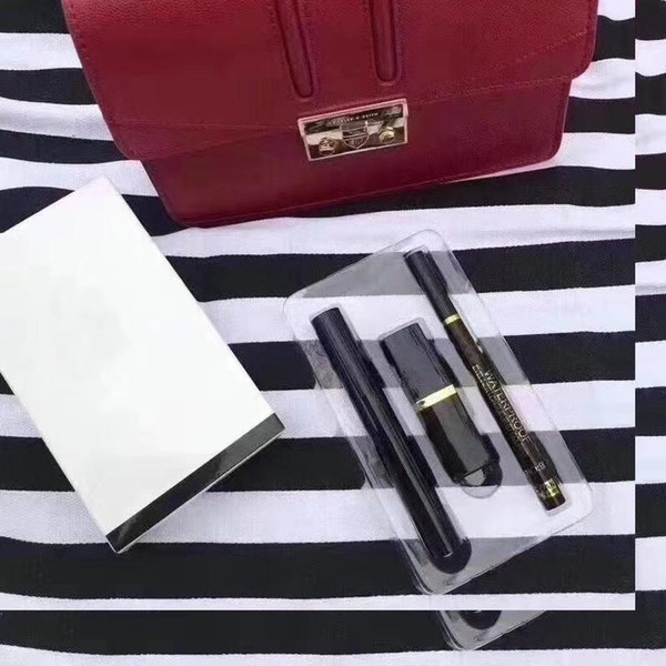 2018 newest Famous Luxury Brand 3in1 Kollection Makeup set Matte Lipstick Mascara Eyeliner set lip Kit