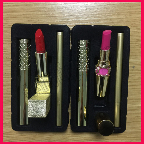 2018 Hot Makeup Set Mascara Lipstick Eyeliner 3 in 1 Cosmetics kit free shipping