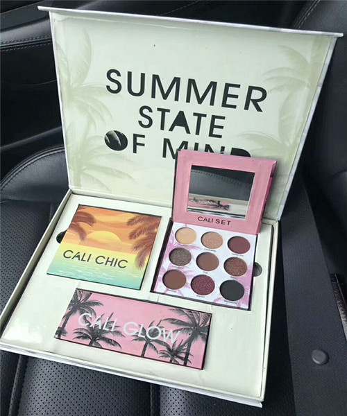 2018 CALI COLLECTION by Beauty creations SUMMER STATE OF MIND eyeshadow set CALI CHIC CALI GLOW
