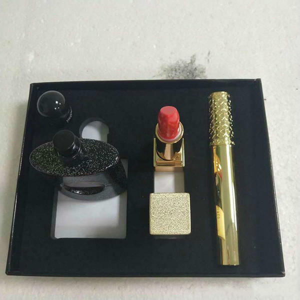 2019 Newest Makeup Set Perfume Mascara Lipstick Beauty Edition 3 in 1 Brand Makeup Kit