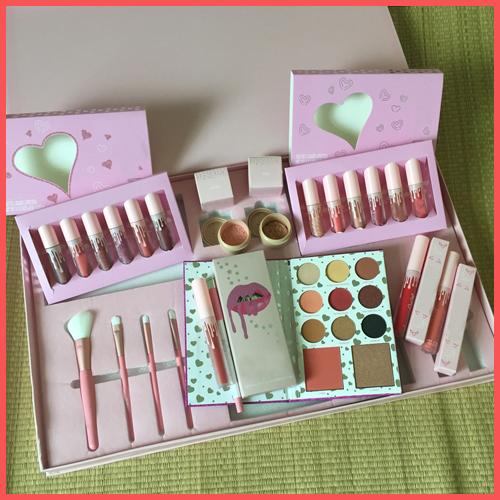 Free Shipping by ePacket Pink Vacation Edition Bundle Makeup Set Take Me On Vacation I Want It All Bundle Holiday Edition Big Box