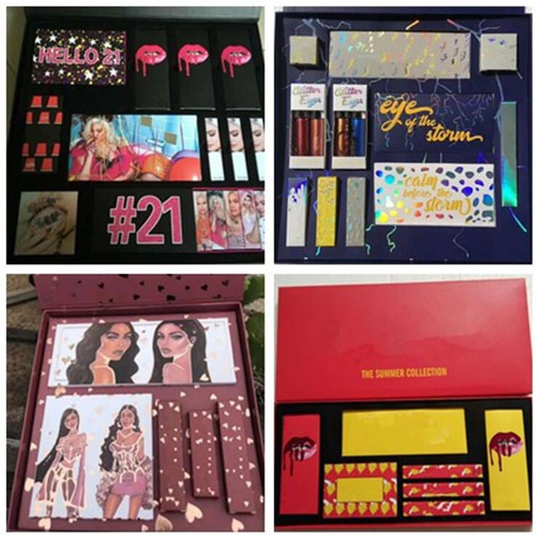 Dropshipping Makeup Set The Summer Collection Hello 21 red Birthday lightning blue spree X JORDYN BFF WIFE LIFE Big Box 4 stypes Cosmetics