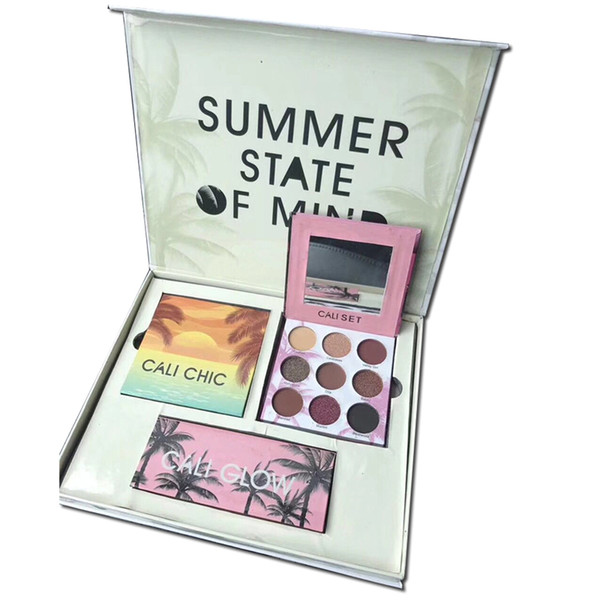 2018 CALI COLLECTION by Beauty creations SUMMER STATE OF MIND eyeshadow set CALI CHIC CALI GLOW