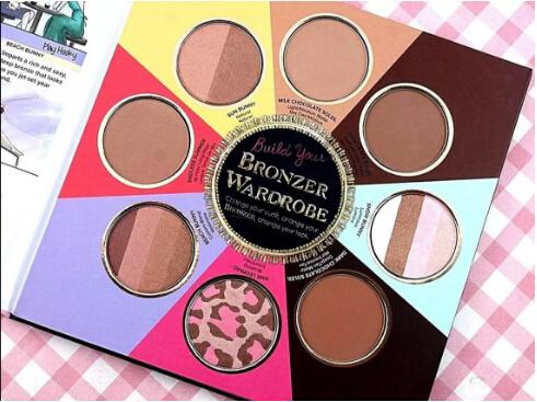 HOT SALE THE LITTLE BLACK BOOK OF BRONZERS Palette Bronzer Wardrobe Blush Cheek Highlighter Cosmestics Palette Christmas Dropship free ship