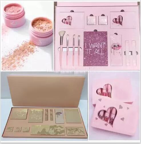 Hot selling Vacation Edition & Birthday Collection I WANT IT ALL Makeup set take me on vacation,Send me more Nudes,June bug,August Bug DHL