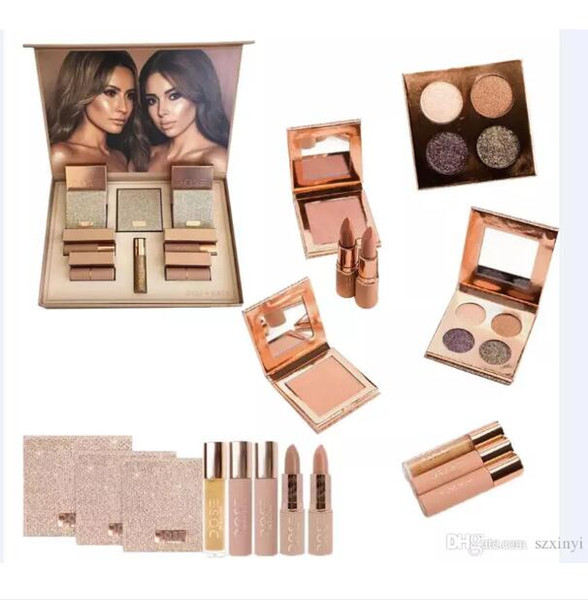 High Dose of colors Desi X Katy Set THE GIRLS eyeshadow palette from the Collection 4color eyeshadow highlighter Lipstick Lipgloss