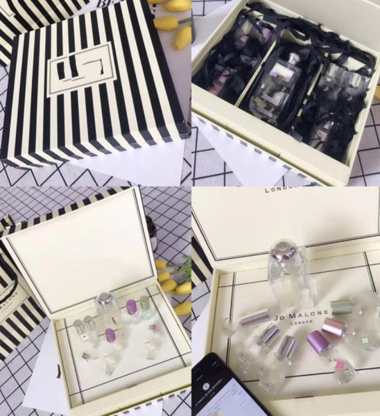 100ml + 9ml women perfume set Newest Luxury Brand makeup sets perfume kit 7 in 1 with box CZ180