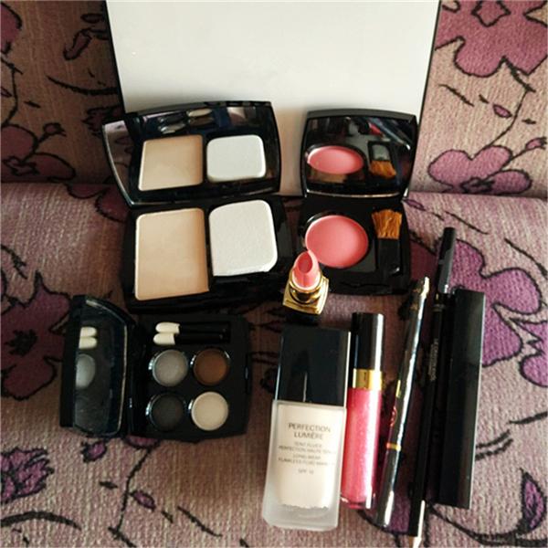 Brand Makeup Sets makeup lipstick sets pack Cosmetic Set Makeup medium Mascara Eyeliner Lipstick Lip Gloss blush BB cream Cosmetic Set