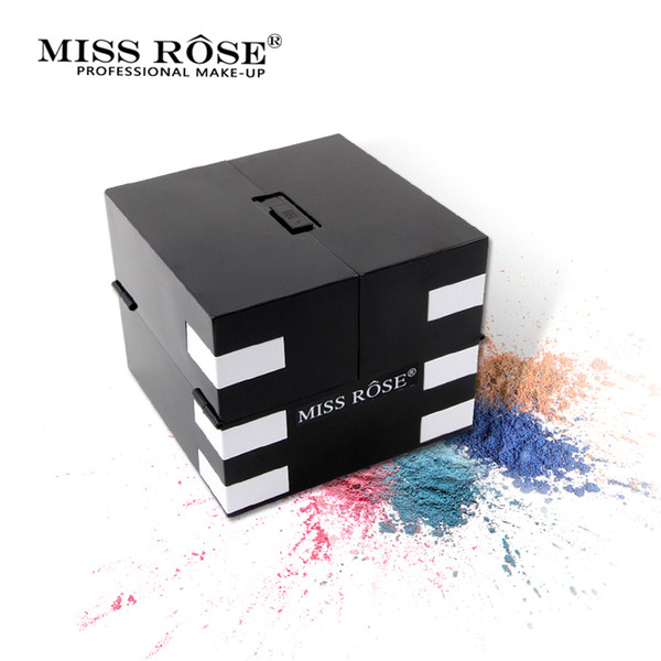 Miss Rose 142 Color Matte Eye Shadow Palette Glitter Waterproof Shimmer Eyeshadow Brighten Long Lasting Luminous Makeup Natural