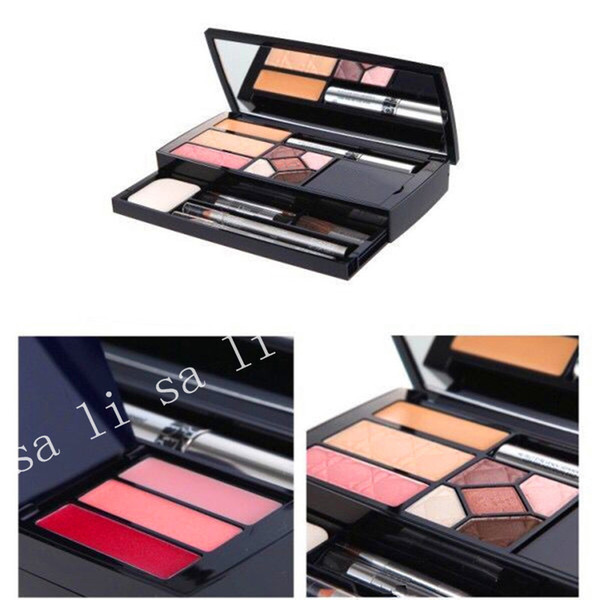 Wholesale-Europe and the United States sell travel make-up box Eye shadow Eyelash to cream Eyebrow pencil
