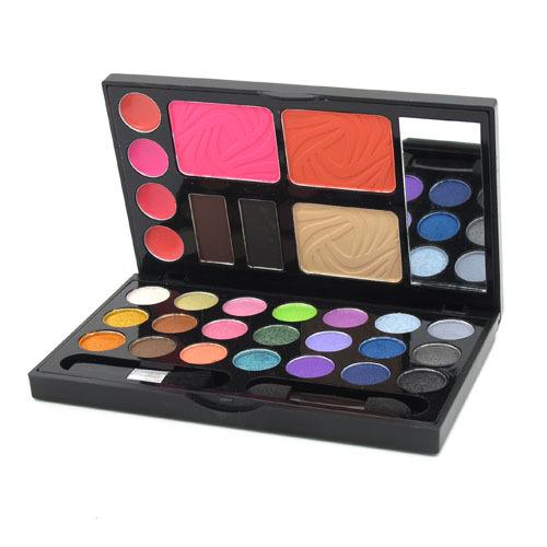 New Makeup Set 21 Colors Eyeshadow 2 colors Brow Powder Blusher Lip Gloss Combo Make Up Kit Palette with mirror freeshipping