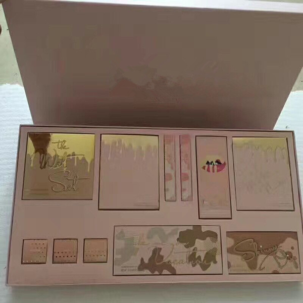 New Vacation Edition Bundle Makeup set take me on vacation,Send me more Nude,Shinny Dip,Ultra glow,the wet set,June bug,Gloss DHL