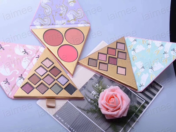 2018 New Faced Christmas set Under the Christmas Tree contains Two eyeshadow set and One blush set with better than sex mascara