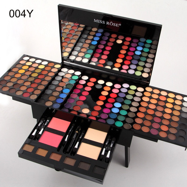 MISS ROSE brand 180 Color Eye Shadow Palette Makeup Palette Women Cosmetic Face Concealer Camouflage Cream Contour Palette
