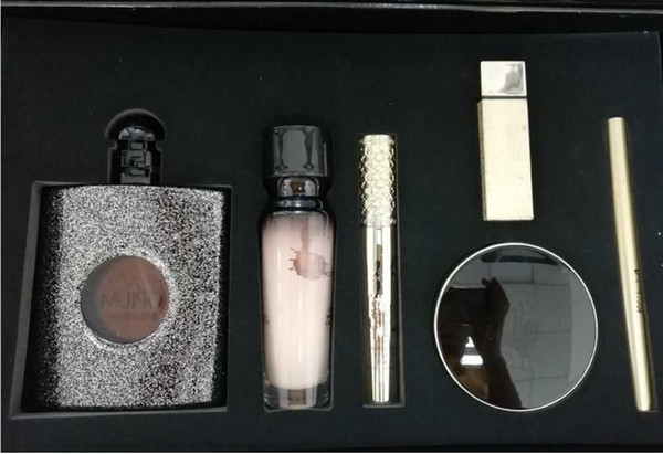 Drop Ship Epack High Quality New Brand Makeup Set Foundation Lipstick Mascara Eyeliner Pencil Perfume Big Box