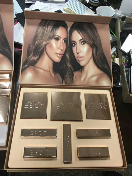 New Makeup Set Dose of colors Desi X Katy Set THE GIRLS eyeshadow palette from the Collection 4color eyeshadow highlighter Lipstick Lipgloss