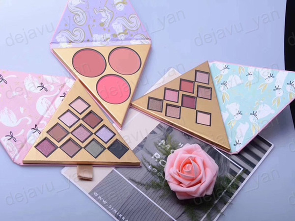 2018 New Faced Christmas set Under the Christmas Tree contains Two eyeshadow set and One blush set with better than sex mascara