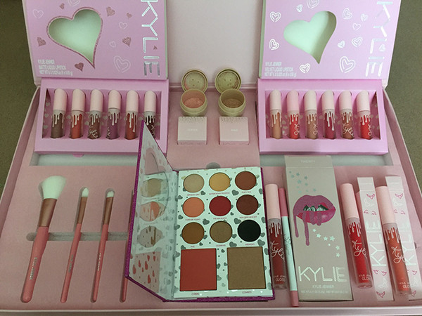 New Kylie Vacation Edition & Birthday Collection I WANT IT ALL Makeup set take me on vacation,Send me more Nudes, DHL