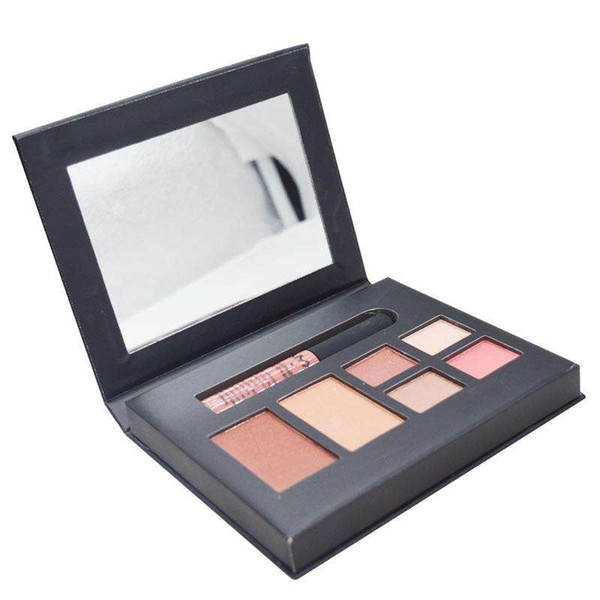 Newest Makeup NYX STOCKHOLM lip eye face collection Soft matte lip cream Highlighter 4colors eyeshadow blush Set DHL shipping