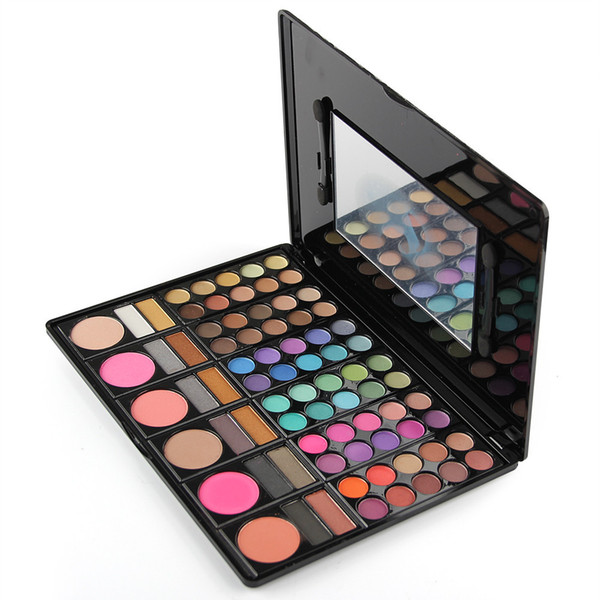 Cosmetic 78 Colors Eyeshadow Palette Earth Color Lady Nude Eyeshadow Palette Eye Shadow Makeup Powder Palette free shipping