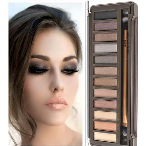 2015 New Released Makeup NUDE Smoky Palette 12 Color Eyeshadow Palette 1.7g High quality DHL Fast Free ship