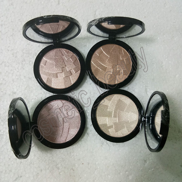 2018 Face Makeup Illuminator Highlighter Powder Compact Foundation Shade STARLIGTH,SOHOLLYWOOD,RIVIERA,PEACH NECTAR 4 Colors Highlighters