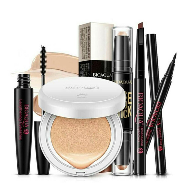 Bioaqua 5in1 Makeup Set BB Cream Eyebrow Pencil Mascara Eyeliner Makeup Kit