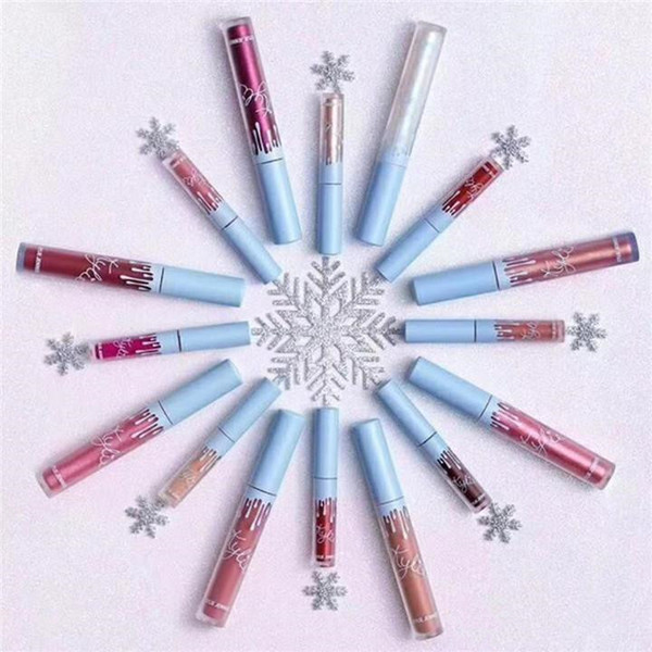 2018 Newest Makeup sets The Holiday Collection Liquid Matte lipsticks kit Eyeshadow Palette Gloss Highlighter Christmas Gift kitDHL shipping