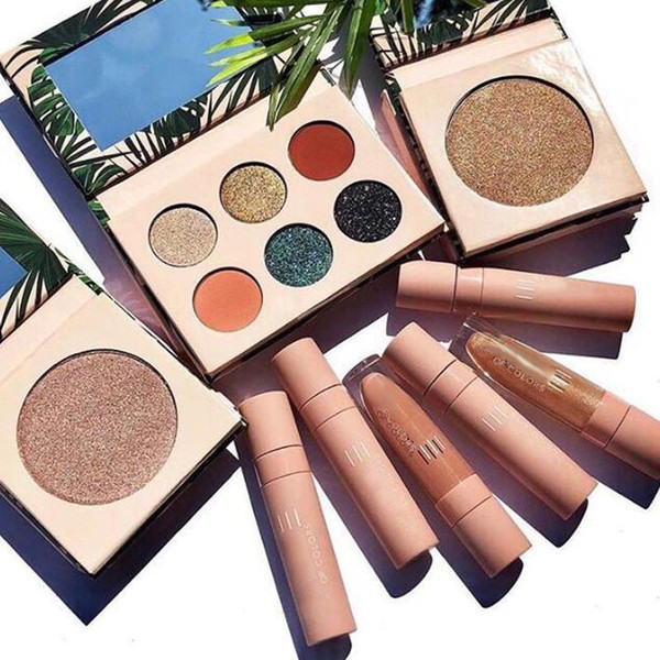 Hot Makeup Brand Set iiluvsarahii x Dose color Set eyeshadow palette highlighter Liquid Lipstick Lip Gloss Collection DHL shipping