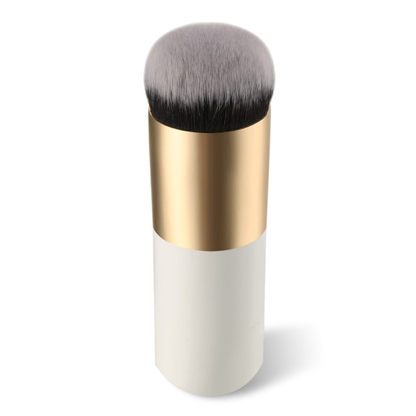 GUJHUI 1pcs Makeup Brushes Large Round Head Buffer Foundation Powder Brush 6 colors wood handle Portable BB Cream makeup Tools