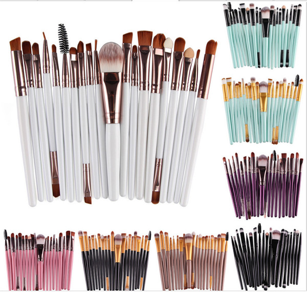 MAANGE Professional Cosmetic Makeup Brush 20pcs/set Foundation Face Eyeshadow Brushes Brand Make Up Set Eyebrow Lip Brush