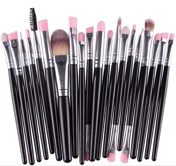 MAANGE Professional 20 pcs /set Makeup Brush Set Face Eyeshadow Brushes tools Make-up Kit Fast DHL shipping