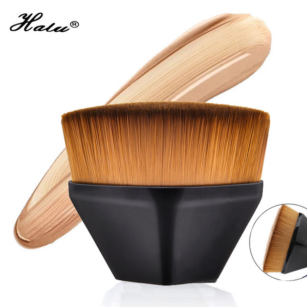 HaLu Single Black Diamond Foundation BB Cream Brush Cosmetic Isolation Fluid Cream Magic Makeup Brushes & PVC Box Quality