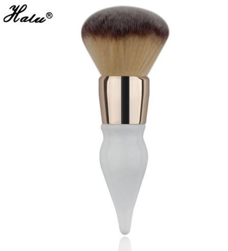 HaLu Power brush Super soft Round gourd Makeup Beauty brushes cosmetic tool Big Brush Blush Large Cosmetics Aluminum Brushes