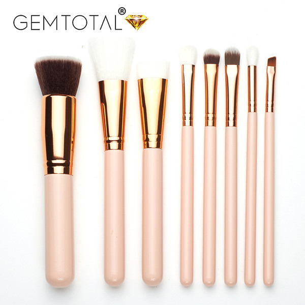 8ps Best Professional Pretty Make Up Brushes eye brush Foundation Eyeshadow Powder Eyebrow Eyeliner Lip Makeup Brushes Cosmetic Beauty Tools