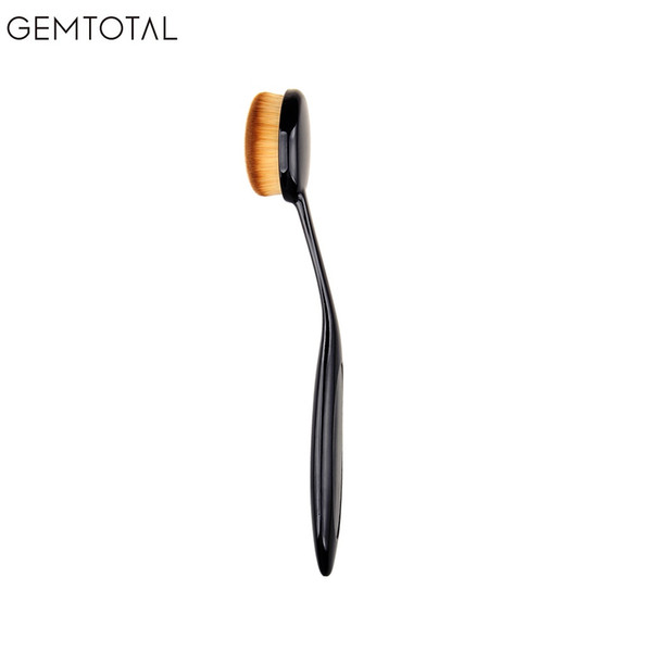 Oval Toothbrush Makeup Brushes Single Branch Of Ultra-fine Fiber Hair Brush Foundation Brush