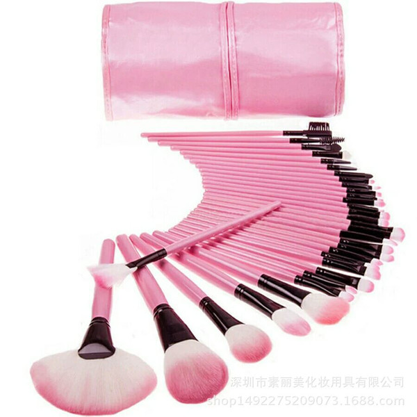 zouyesan Free Shipping 2018 New 32 Ya Ya powder professional makeup brush set make-up sets of brush beauty tools spot