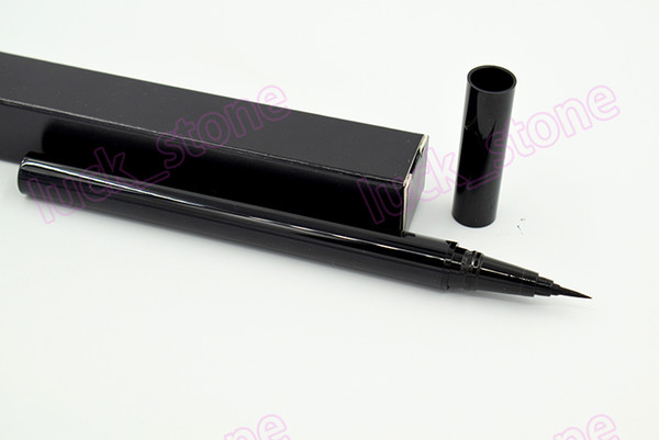 no logo High Quality OEM Plastic Tube Waterproof Permanent Private Label Liquid Eyeliner super thin for eyes makeup with box