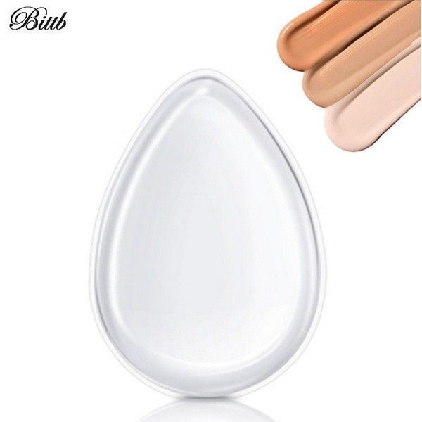 Bittb Clear Silicone Makeup Sponge Face Liquid Foundation Cream Applicator Facial Make up Sponge Tools Beauty Essentials