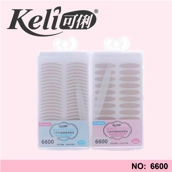 KELI three-dimensional double-faced eye-catching beauty eye sticks breathable invisible double eyelid stickers double magnification eyes