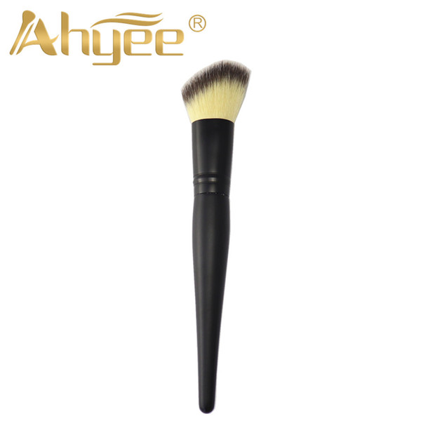 Classic Pro Makeup Angled Contour Brush Cosmetic Brush Blush Powder High Quality Soft Synthetic Hair Wood Handle Face Contour