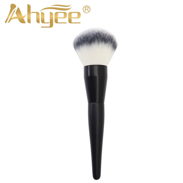 Portable Large Makeup Brush Big Size Tip Handle Face Powder Foundation Blush Blending Synthetic Hair Professional Cosmetic Tool